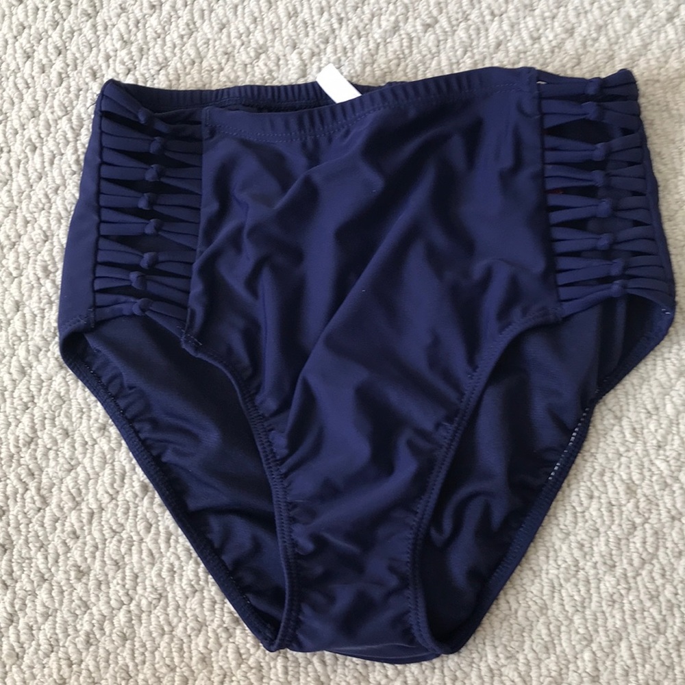 Navy blue bikini bottom